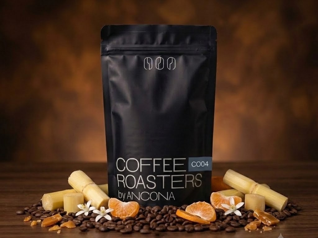Colombia Typica Honey packaging